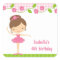 Ballerina Sticker
