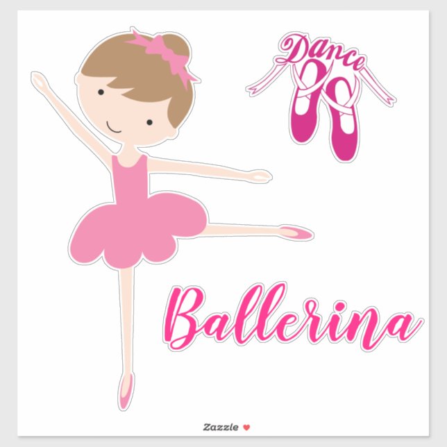 Ballerina Sticker (Sheet)