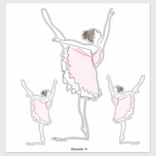 Ballerina Sticker