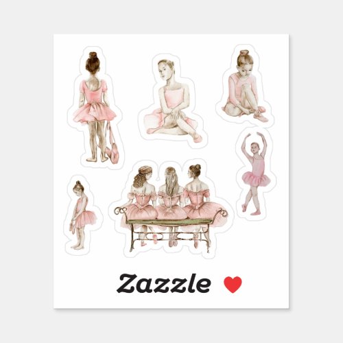 Ballerina Stickers