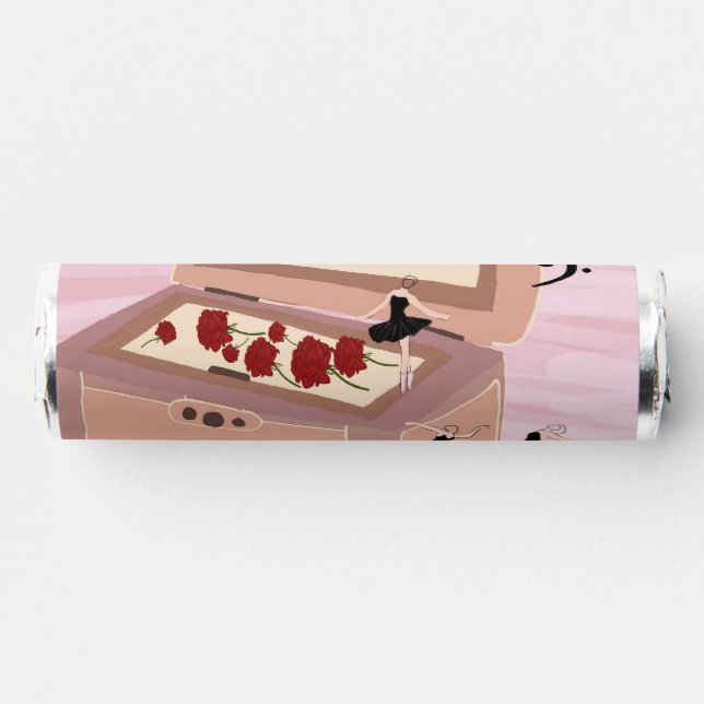 Ballerina Symphony in a Box - Ballerina Art Breath Savers® Mints (Front)