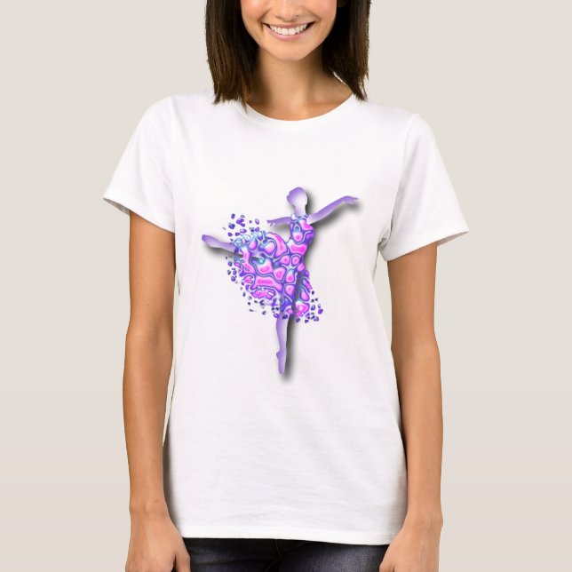 Ballerina T-Shirt Ballet dancer Girl (Front)