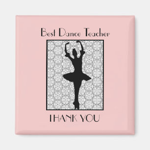 Ballerina - Teacher Appreciation Thank You Magnet
