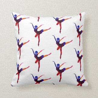 Ballerina Throw Pillow