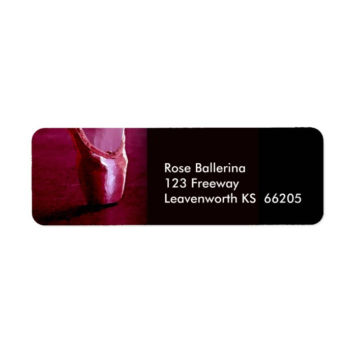 Ballerina Toe Shoe designer label