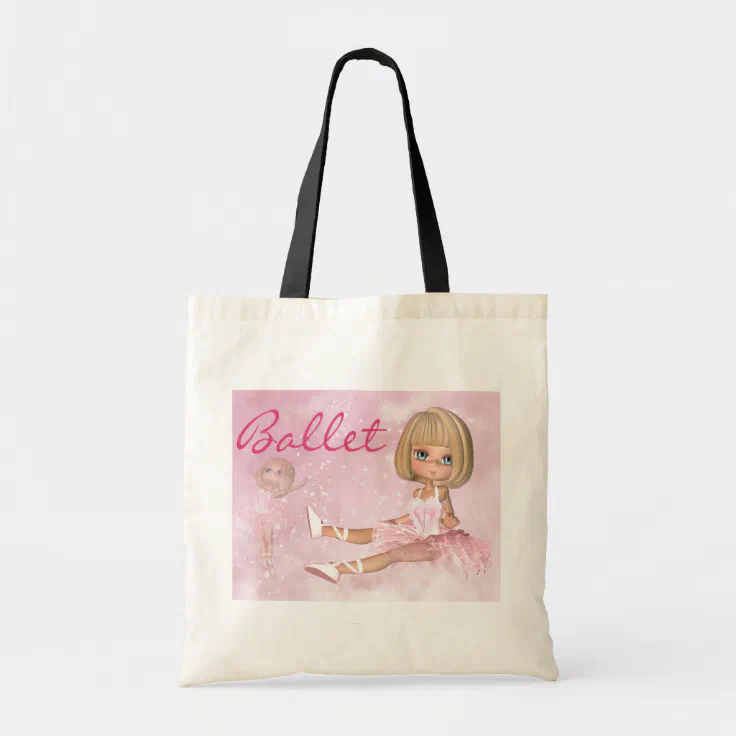 ballerina tote bag