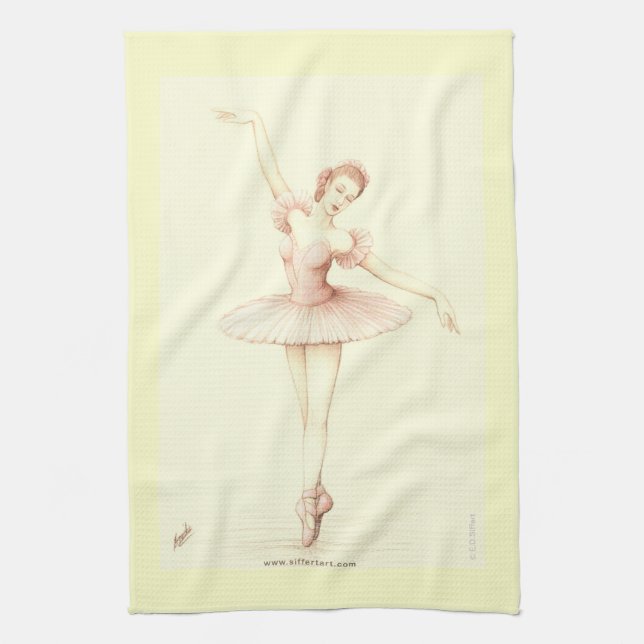Ballerina Towel (Vertical)