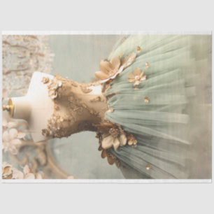 Ballerina Tutu, Dream Dress, Vintage Mannequin Tissue Paper