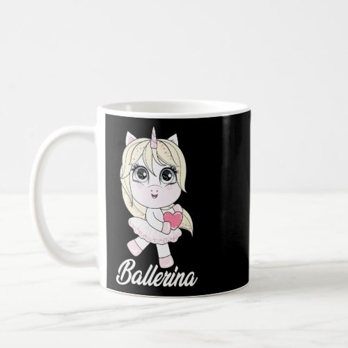 Ballerina Unicorn Ballet Dancer Music Pointe Techn Coffee Mug