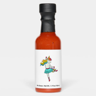 Ballerina Unicorn Dancing Ballet Dancer Tutu Dress Hot Sauces