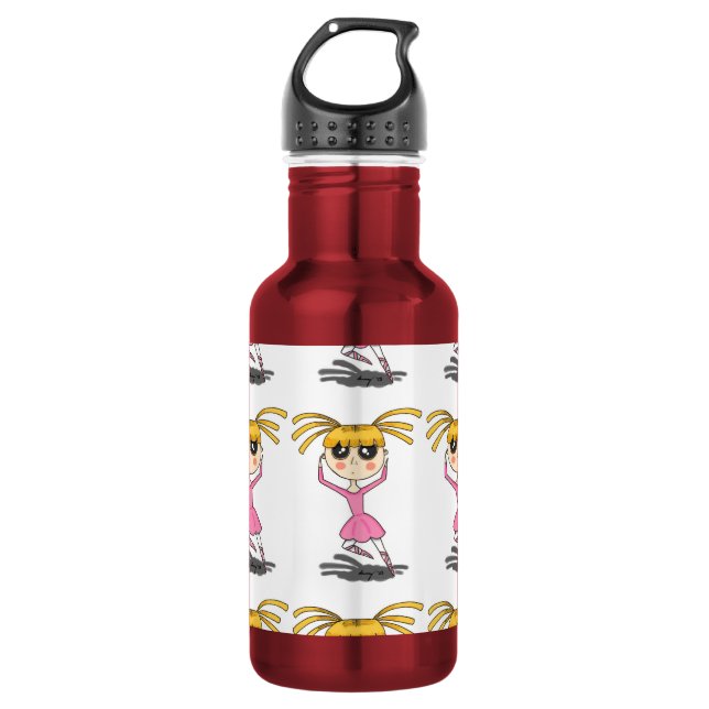 Ballerina Water Bottle (Front)