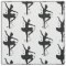 Ballerina with Stars in Silhouette
