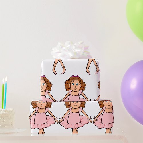 Ballerina Wrapping Paper