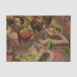 Ballerinas Adjusting Their Dresses (Edgar Degas) Tissue Paper