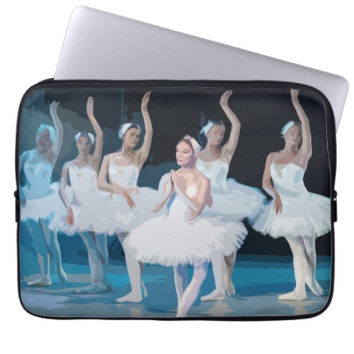 Ballerinas Ballet Dancer Dance Recital Dancers     Laptop Sleeve