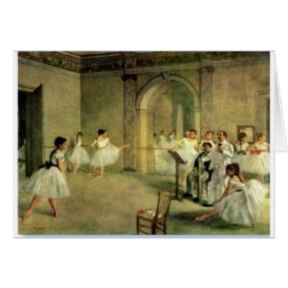 Ballerinas by Edgar Degas Cards