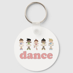 Ballerinas Dance Keychain