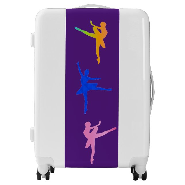 Ballerinas hard shell luggage. luggage (Front)