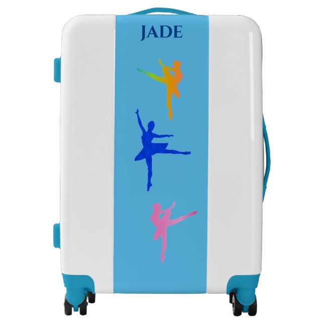 Ballerinas hard shell luggage. luggage (Front)