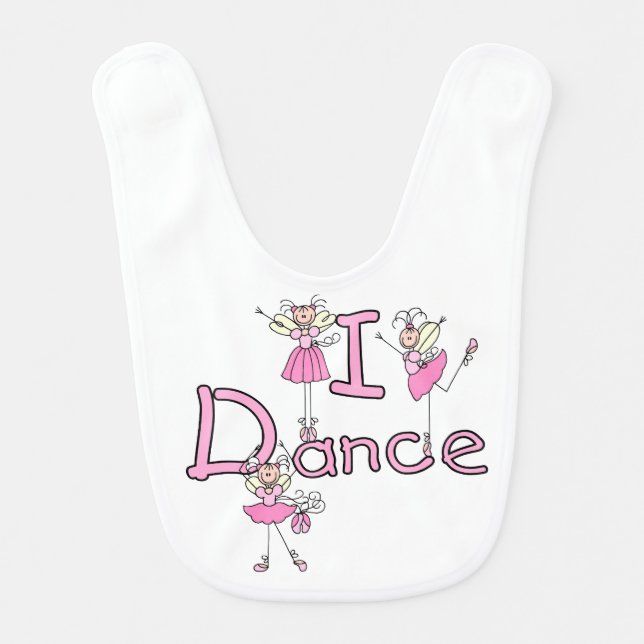 Ballerinas I Dance Bib (Front)