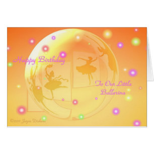 Ballerinas In A Bubble HB Daughter Cards