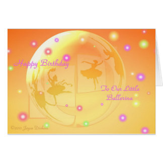 Ballerinas In A Bubble HB Daughter Cards
