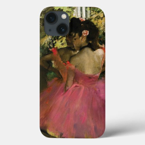 Ballerinas in Pink by Edgar Degas  iPhone 13 Case