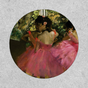 Ballerinas in Pink by Edgar Degas Patch
