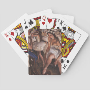 Ballerinas in the Dressing Room (by Serebriakova) Poker Cards