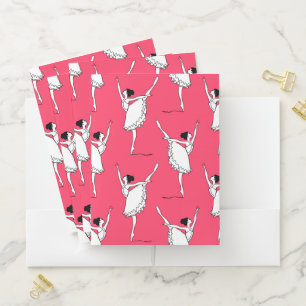 Ballerinas Pocket Folder
