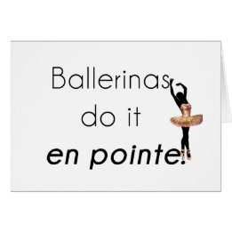 Ballerinas so it! cards