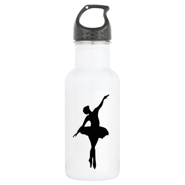 ***BALLERINA'S WATER BOTTLE*** STAINLESS STEEL WATER BOTTLE (Front)