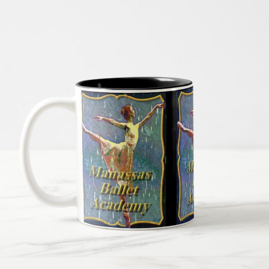 Ballet 008 Two-Tone coffee mug