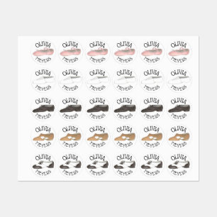 Ballet Acro Jazz Lyrical Tap Shoes Dance Class Kids' Labels