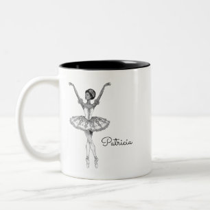 Ballet African Princess Two-Tone Coffee Mug