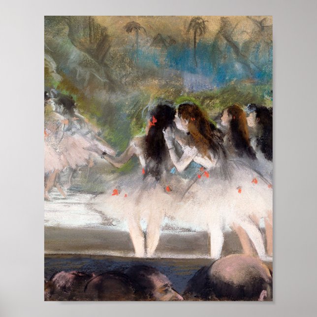 Ballet at the Paris Opera by Edgar Degas Poster (Front)
