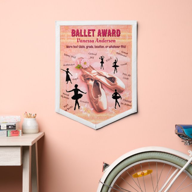 Ballet Award (customizable) Pennant (Insitu 2)
