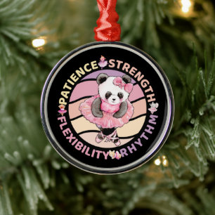 Ballet Ballerina Dancer - Girls Inspirational Metal Ornament