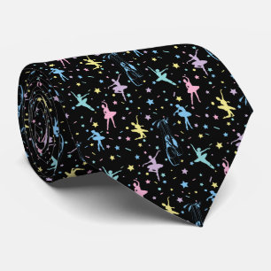 Ballet - Ballerina Dancer Shoes Neck Tie