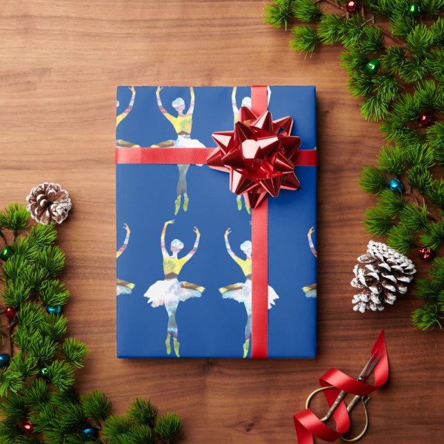 Ballet Ballerina Dancer  Wrapping Paper (Holiday Gift)
