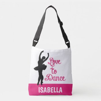 Ballet Ballerina Girls Dancer Dance Bag by kersteegirl at Zazzle