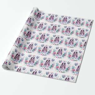 Ballet Ballerina Girls Pretty Gift Wrapping Paper