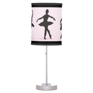 Ballet Ballerina Pink Dancer Ballerinas Table Lamp