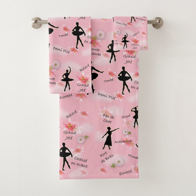 Ballet Bath Towel Set (Insitu)