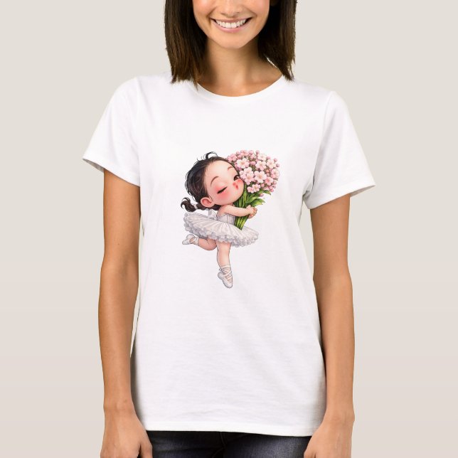 Ballet Bouquet Hug T-Shirt (Front)