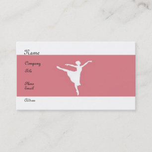 Ballet Business Card
