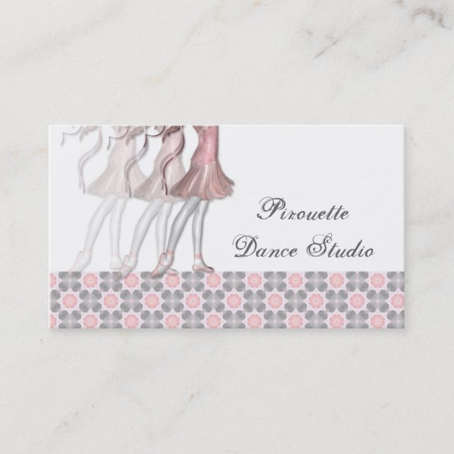 Ballet Business Card (Front)