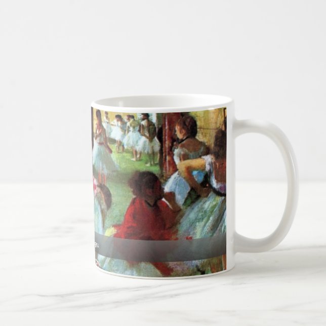 Ballet By Edgar Degas Coffee Mug (Right)