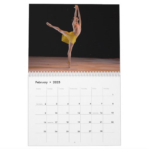 Ballet Calendar | Zazzle