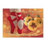 Ballet Christmas Holiday Greeting